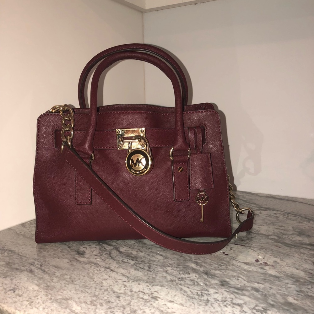 Michael Kors Hamilton Satchel. 100% Authentic.